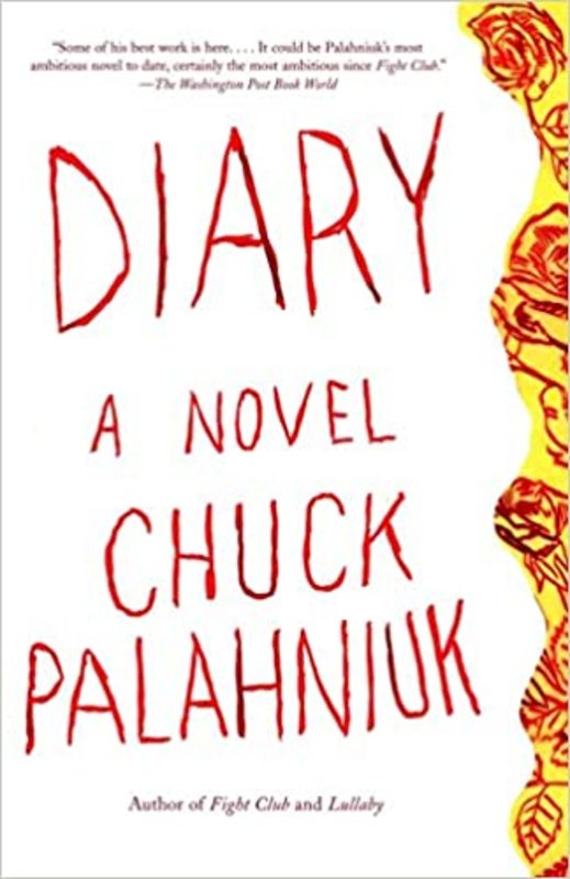 Book cover for "Diary" by Chuck Palahniuk