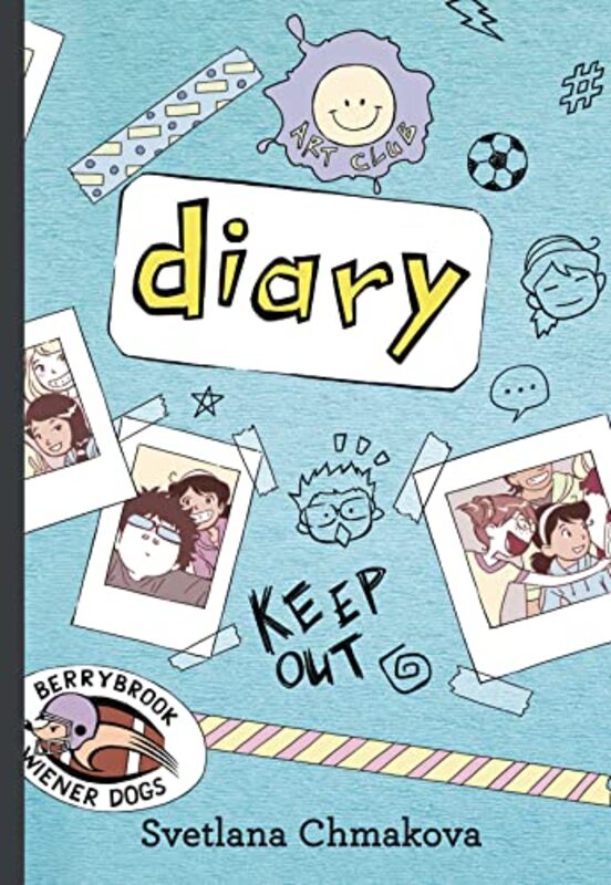 Book cover for "Diary" by Svetlana Chmakova