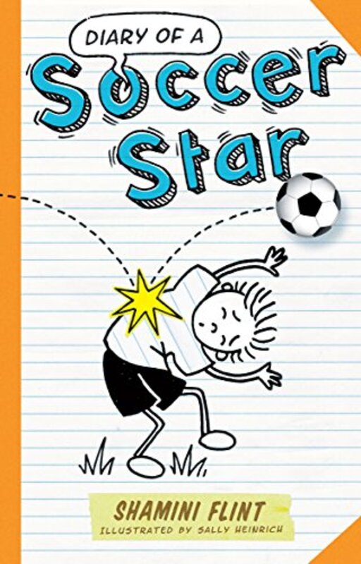 Book cover for "Diary of a Soccer Star" by Shamini Flint