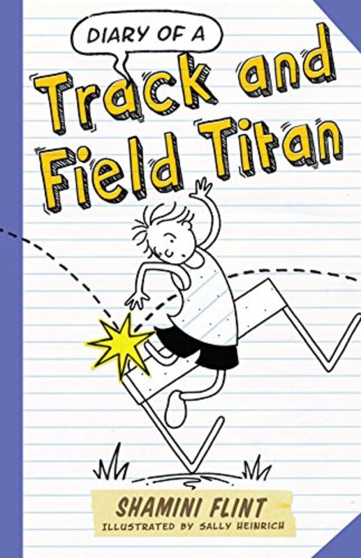 Book cover for "Diary of a Track and Field Titan" by Shamini Flint