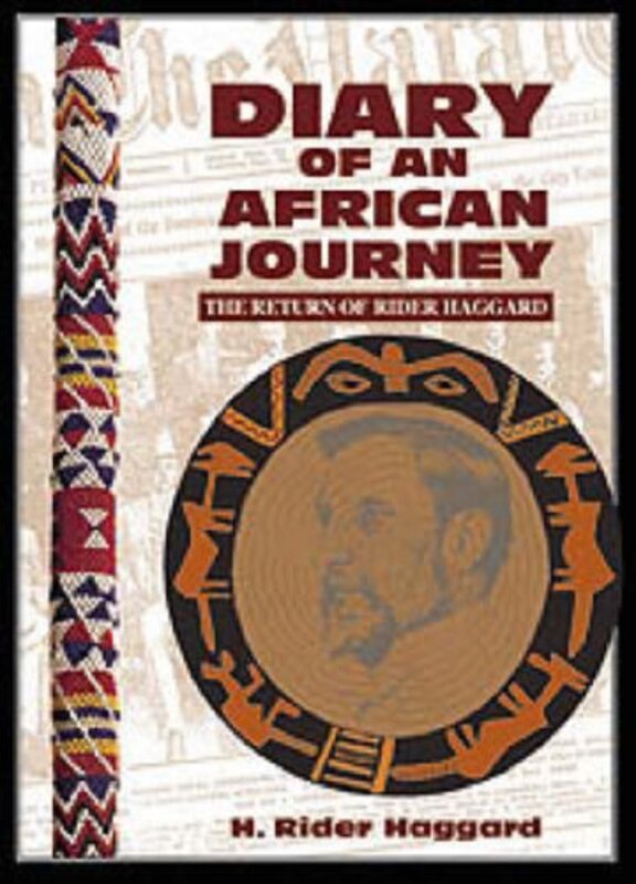 Book cover for "Diary of an African Journey" by H Rider Haggard
