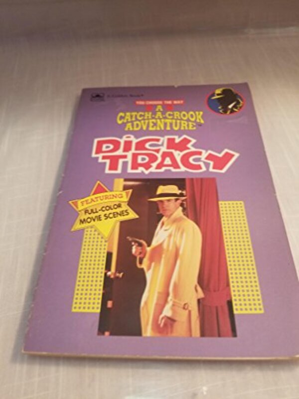 Book cover for "Dick Tracy" by Peter Lerangis