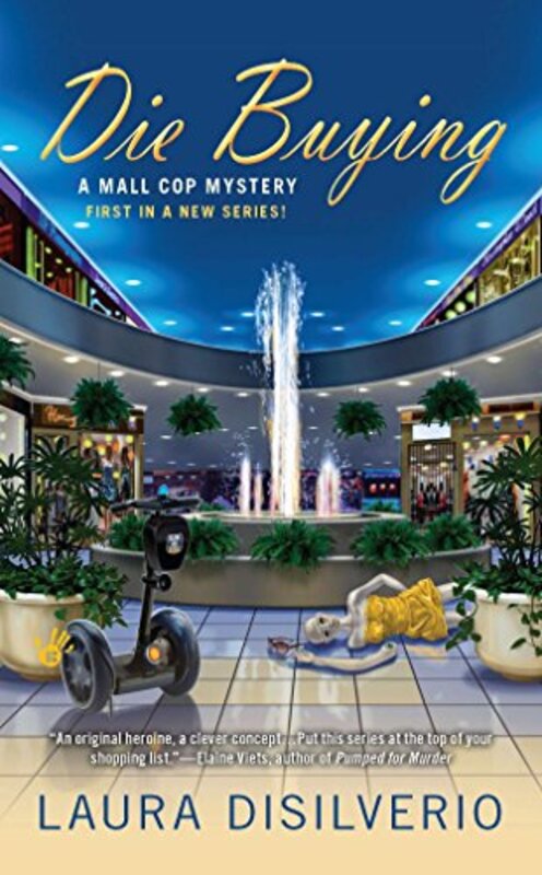 Book cover for "Die Buying" by Laura DiSilverio