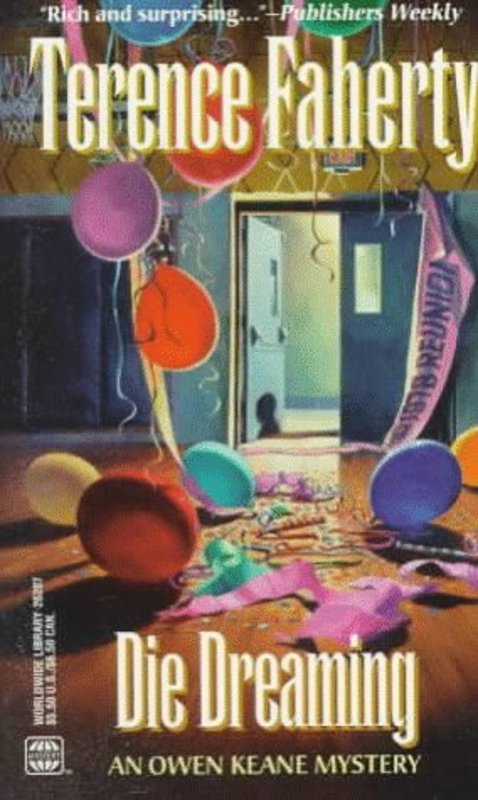 Book cover for "Die Dreaming" by Terence Faherty