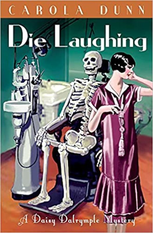 Book cover for "Die Laughing" by Carola Dunn