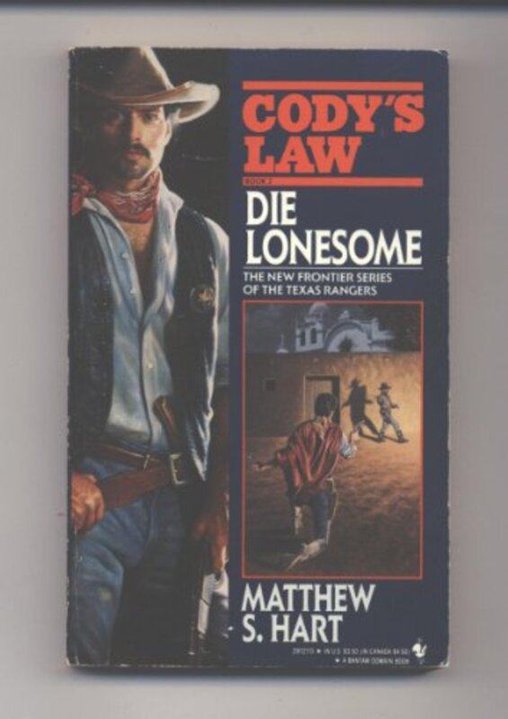 Book cover for "Die Lonesome" by James Reasoner