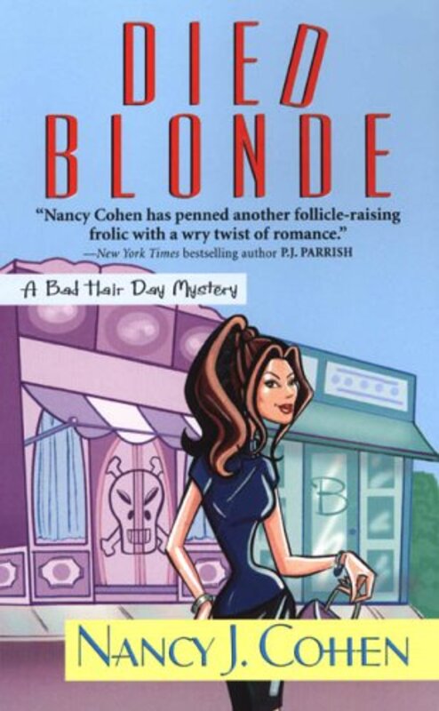 Book cover for "Died Blonde" by Nancy J Cohen