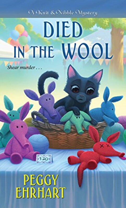 Book cover for "Died in the Wool" by Peggy Ehrhart