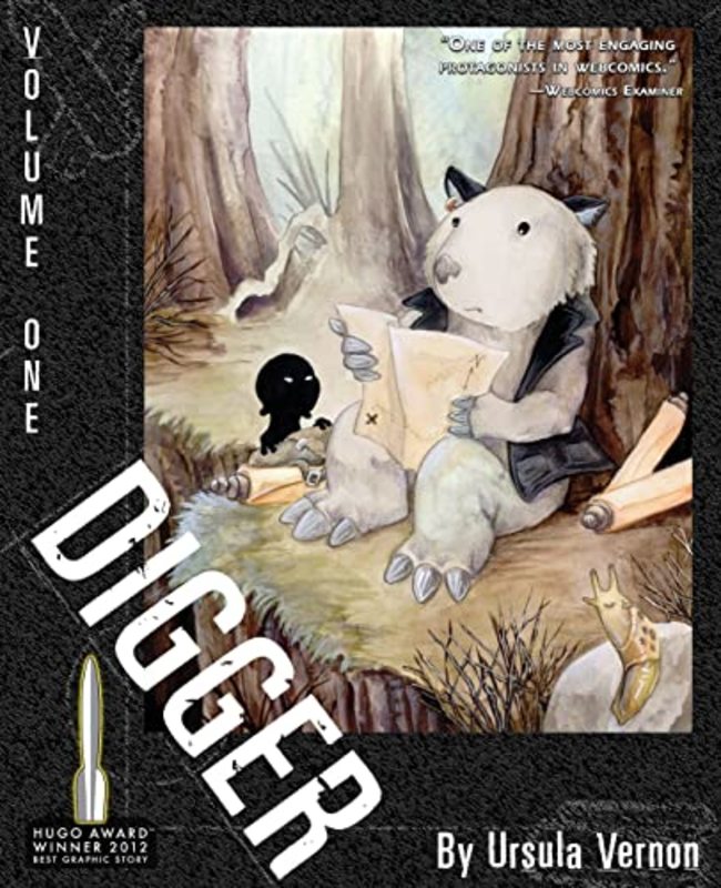 Book cover for "Digger, Volume One" by Ursula Vernon