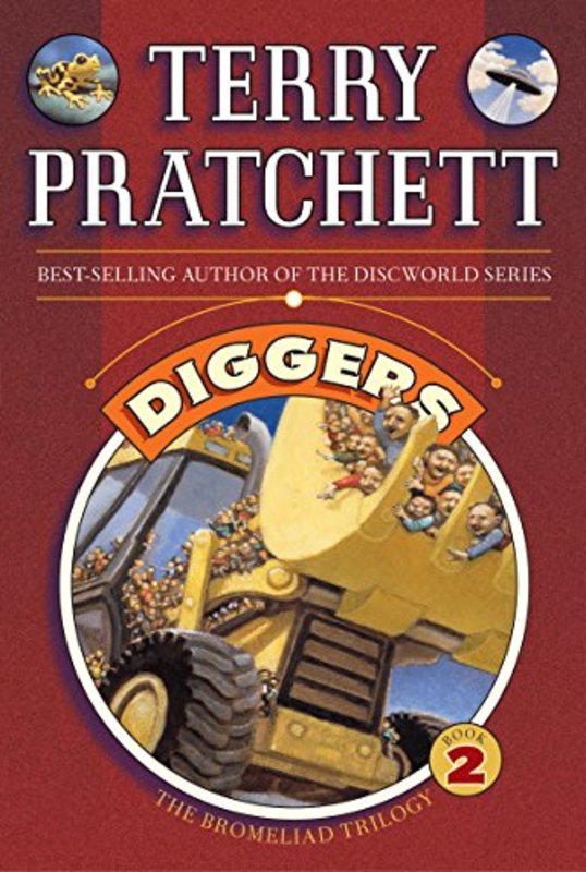 Book cover for "Diggers" by Terry Pratchett