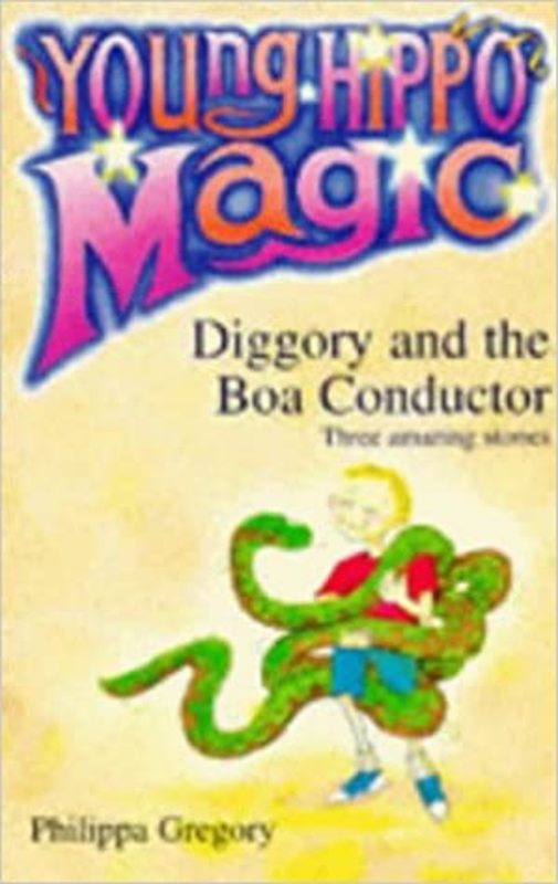 Book cover for "Diggory and the Boa Conductor" by Philippa Gregory