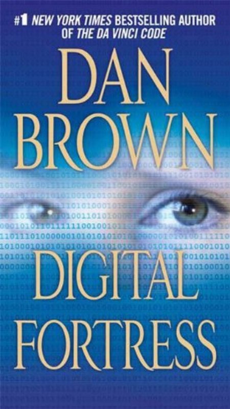 Book cover for "Digital Fortress" by Dan Brown