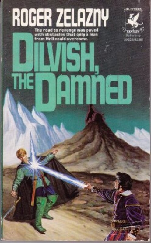 Book cover for "Dilvish, the Damned" by Roger Zelazny
