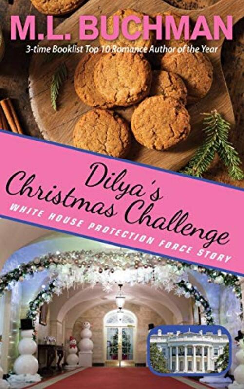 Book cover for "Dilya's Christmas Challenge" by ML Buchman