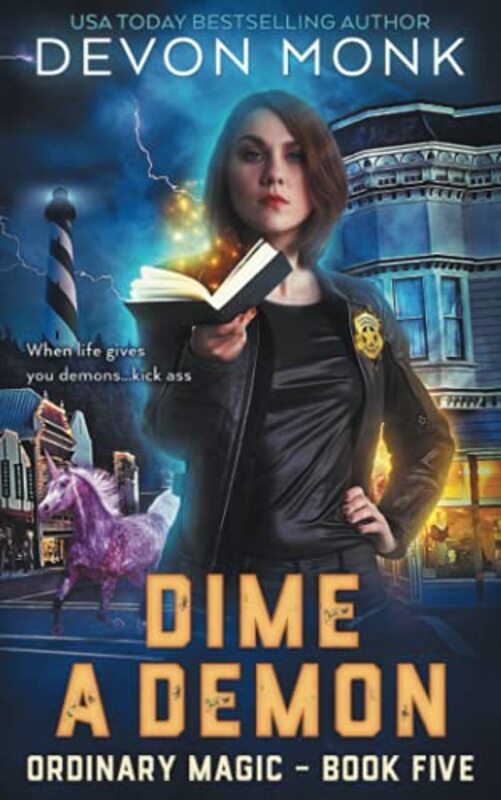Book cover for "Dime a Demon" by Devon Monk