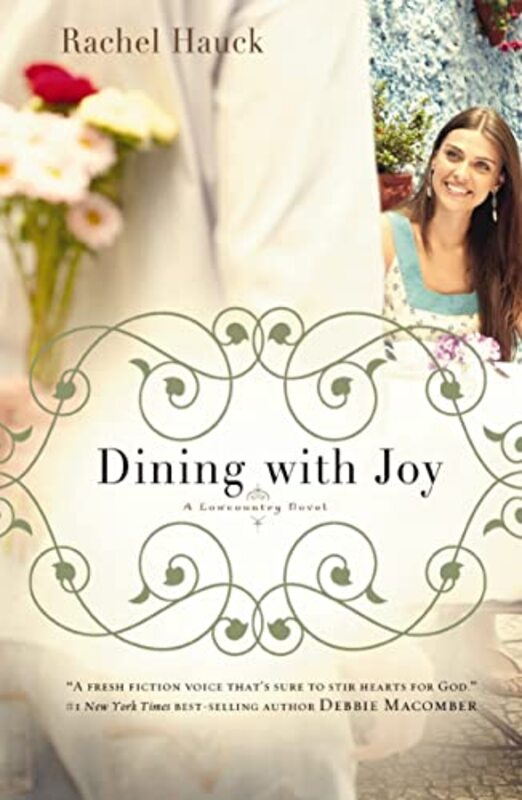 Book cover for "Dining with Joy" by Rachel Hauck