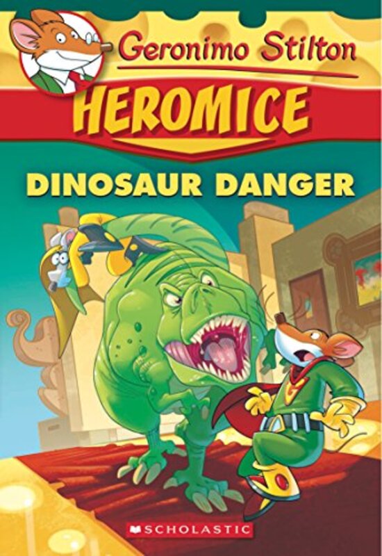 Book cover for "Dinosaur Danger" by Elisabetta Dami