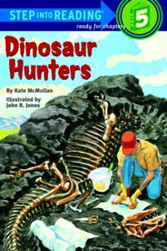 Book cover for "Dinosaur Hunters" by Kate McMullan