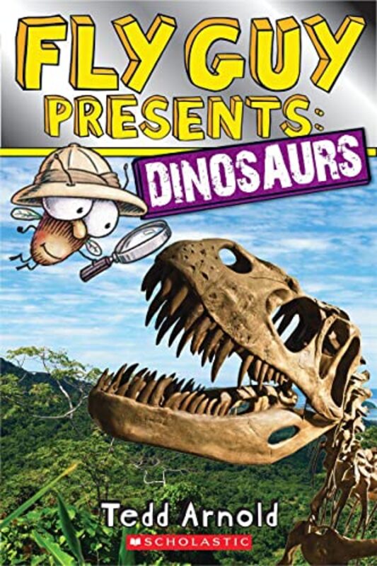 Book cover for "Dinosaurs" by Tedd Arnold