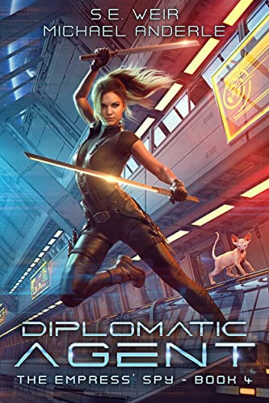 Book cover for "Diplomatic Agent" by Michael Anderle