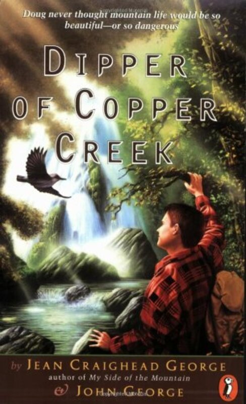 Book cover for "Dipper of Copper Creek" by Jean Craighead George