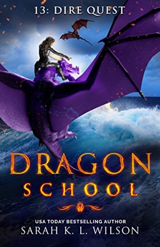 Book cover for "Dire Quest" by Sarah KL Wilson