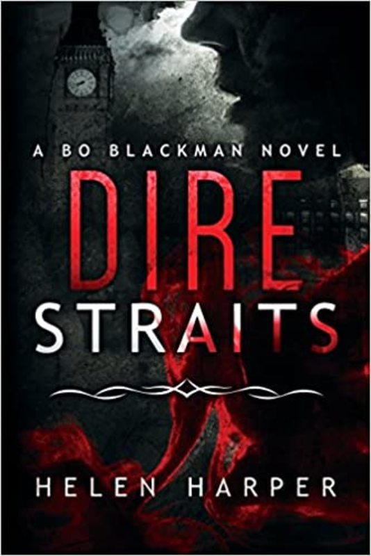 Book cover for "Dire Straits" by Helen Harper