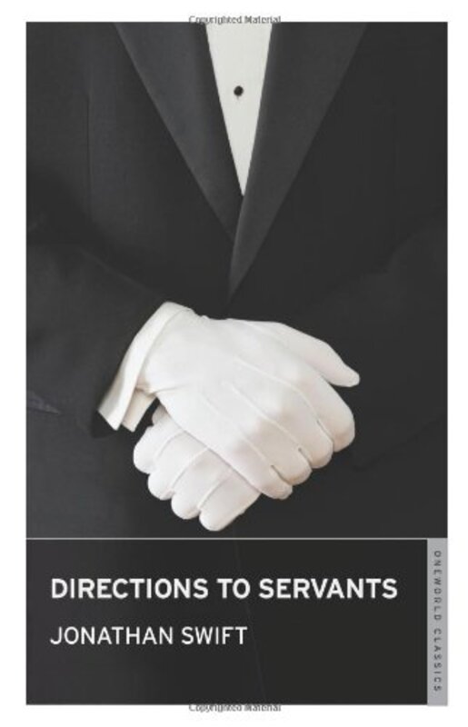 Book cover for "Directions to Servants" by Jonathan Swift