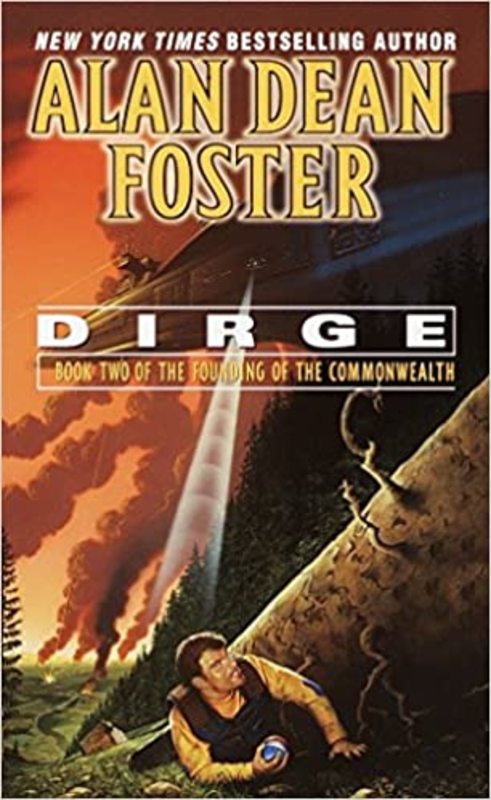 Book cover for "Dirge" by Alan Dean Foster