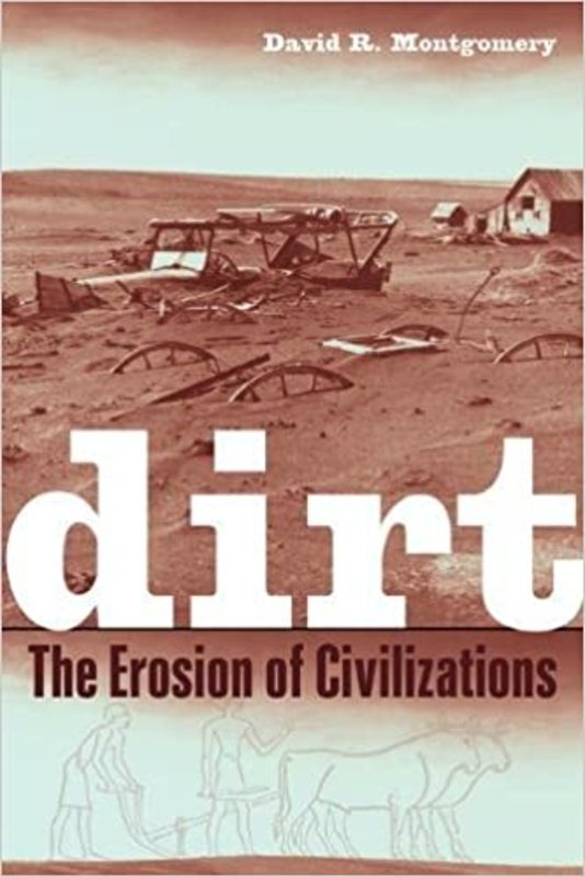 Book cover for "Dirt" by David R. Montgomery
