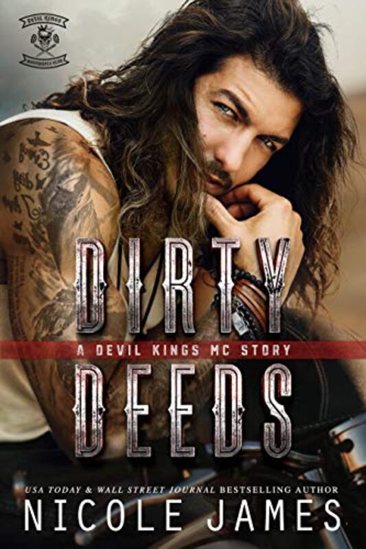 Book cover for "Dirty Deeds" by Nicole James