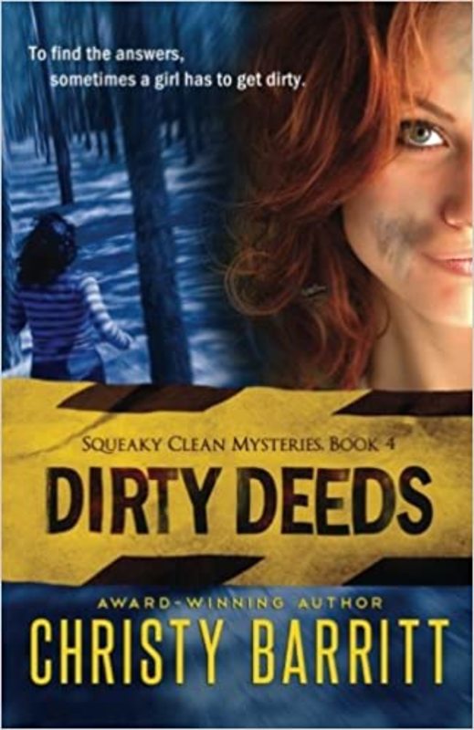 Book cover for "Dirty Deeds" by Christy Barritt