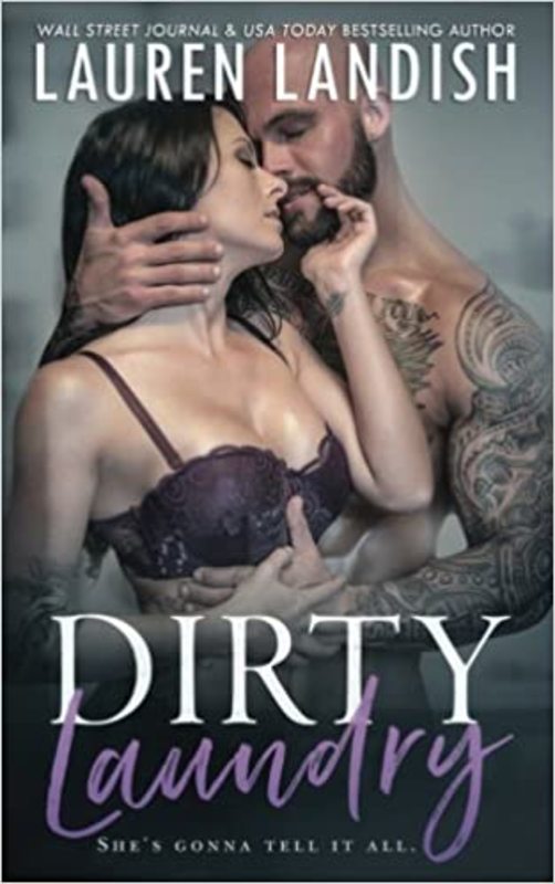 Book cover for "Dirty Laundry" by Lauren Landish