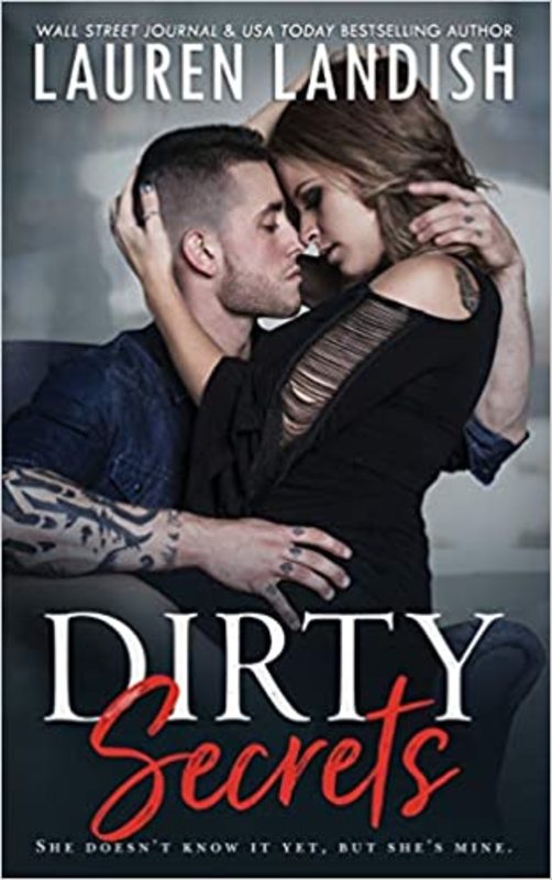 Book cover for "Dirty Secrets" by Lauren Landish