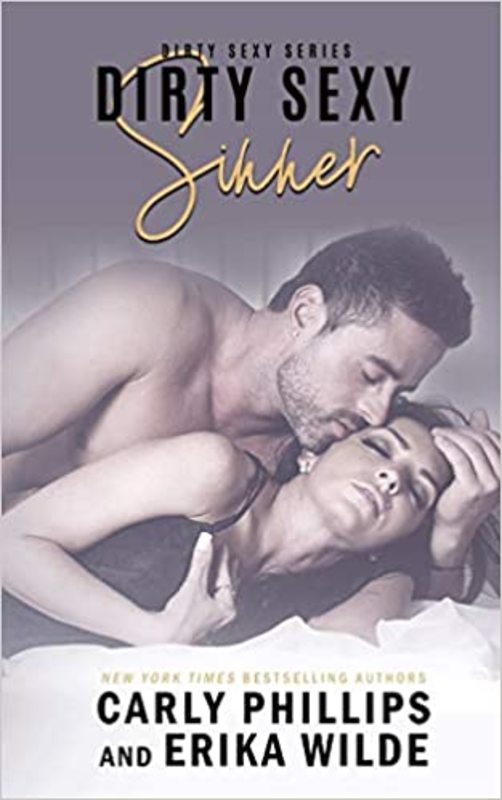 Book cover for "Dirty Sexy Sinner" by Carly Phillips