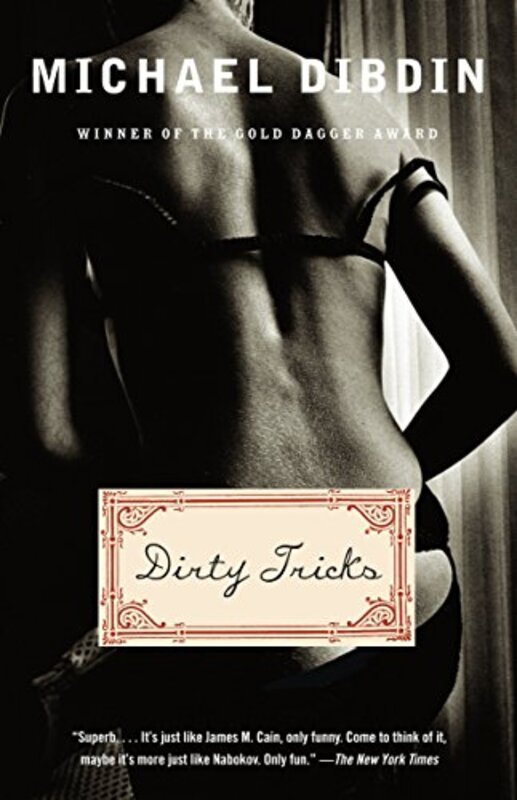 Book cover for "Dirty Tricks" by Michael Dibdin