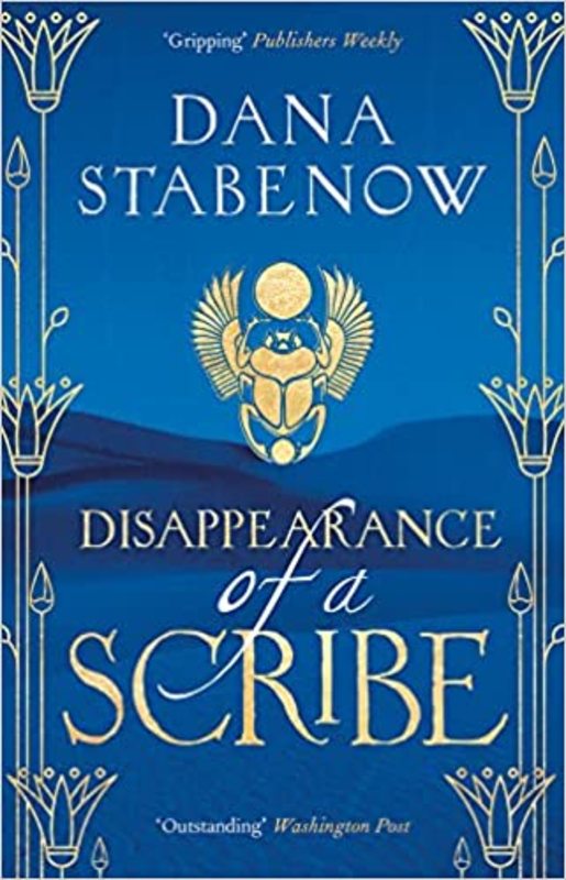 Book cover for "Disappearance of a Scribe" by Dana Stabenow