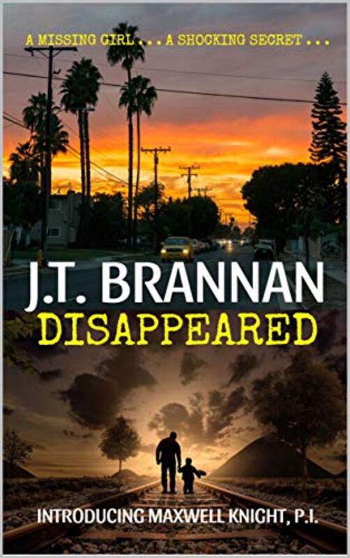 Book cover for "Disappeared" by JT Brannan