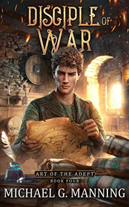 Book cover for "Disciple of War" by Michael G Manning