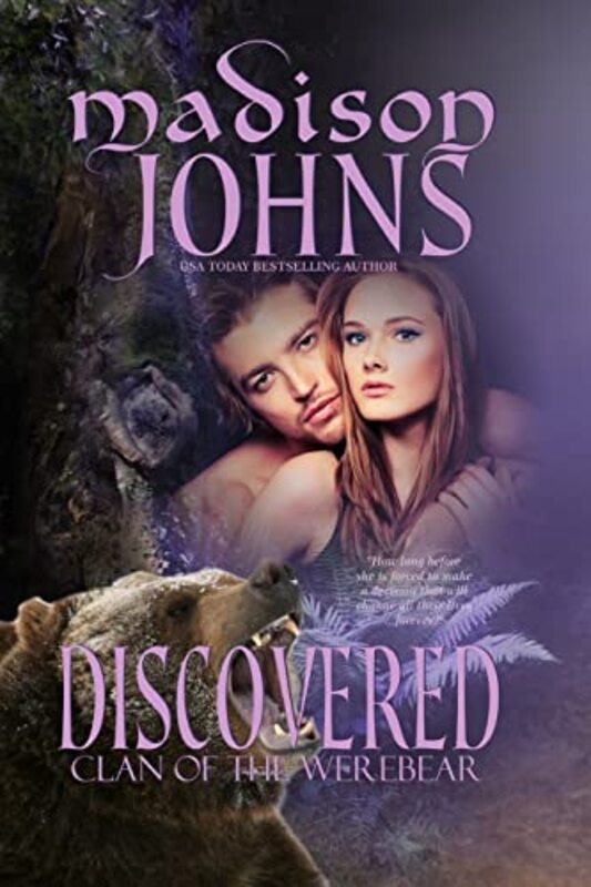 Book cover for "Discovered" by Madison Johns