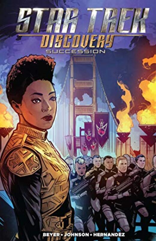Book cover for "Discovery - Succession" by Kirsten Beyer