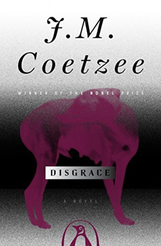 Book cover for "Disgrace" by J. M. Coetzee