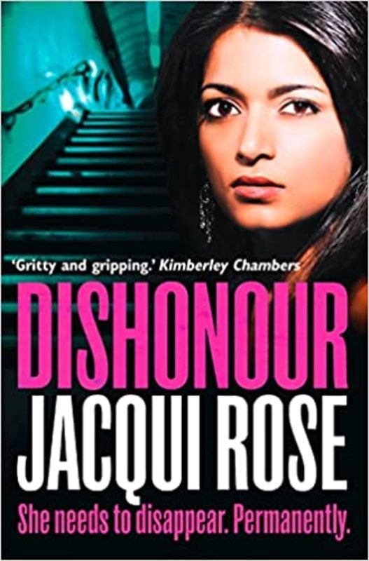 Book cover for "Dishonour" by Jacqui Rose