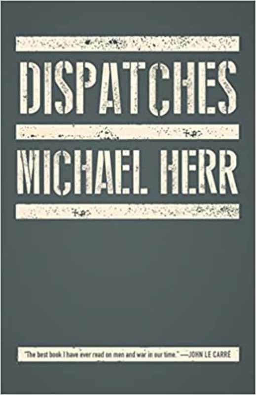 Book cover for "Dispatches" by Michael Herr