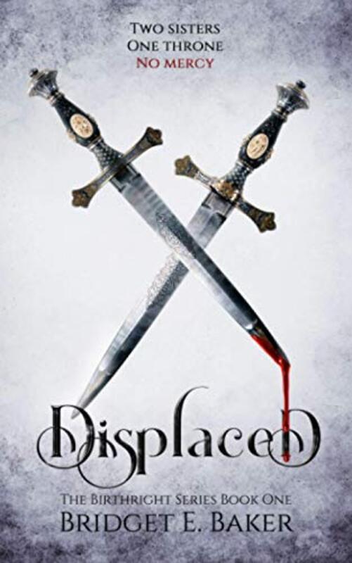 Book cover for "Displaced" by Bridget E Baker