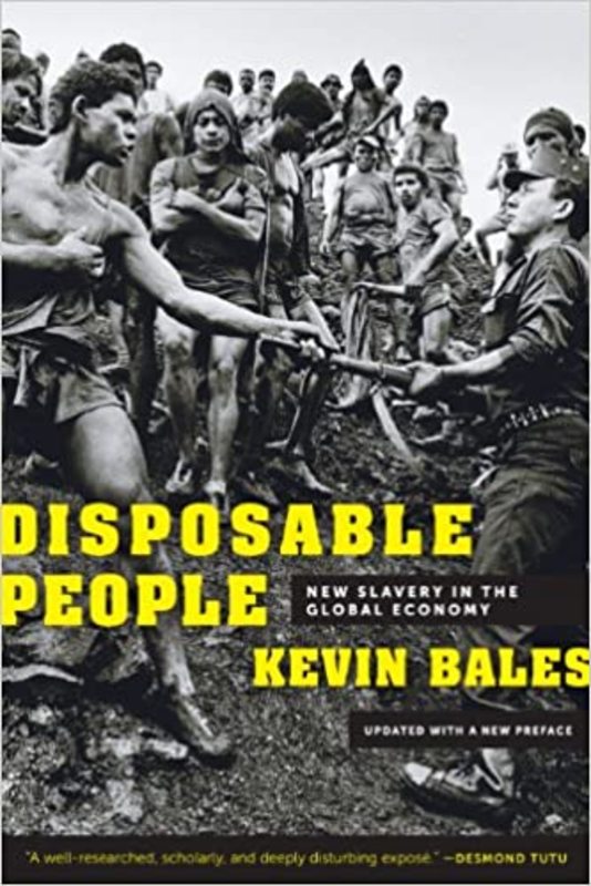 Book cover for "Disposable People" by Kevin Bales