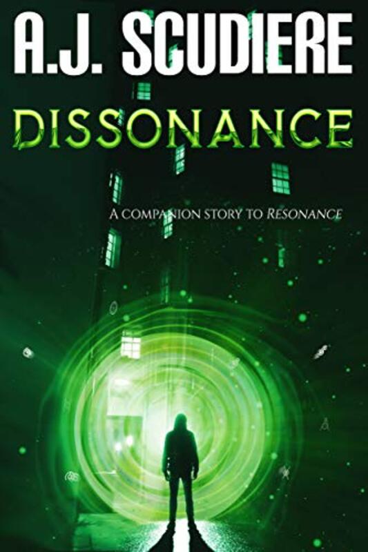 Book cover for "Dissonance" by AJ Scudiere