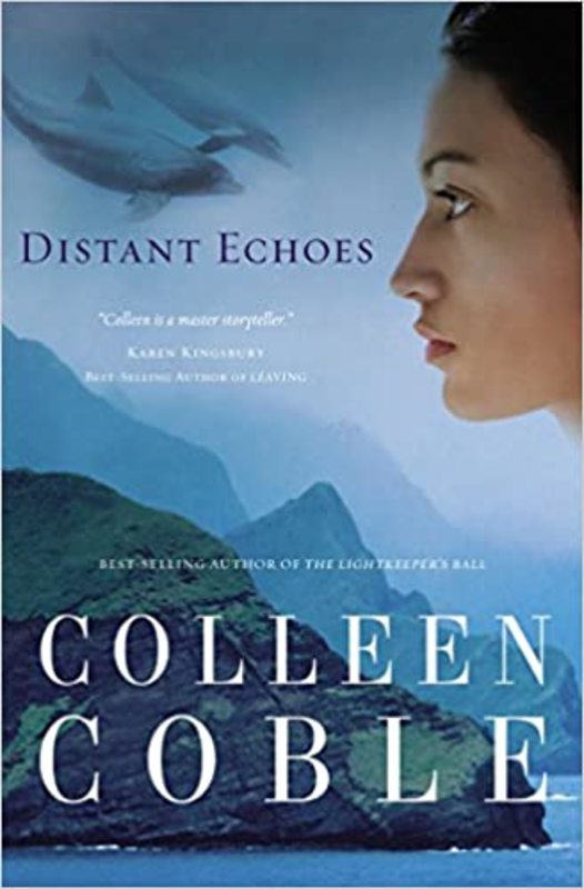 Book cover for "Distant Echoes" by Colleen Coble