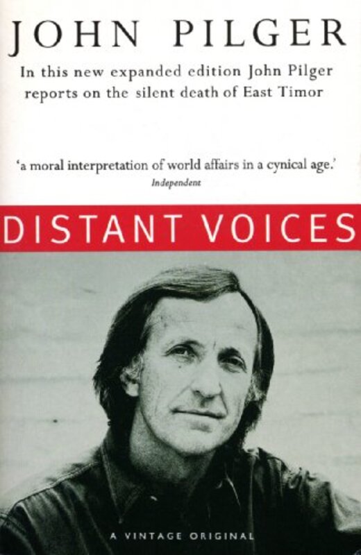 Book cover for "Distant Voices" by John Pilger
