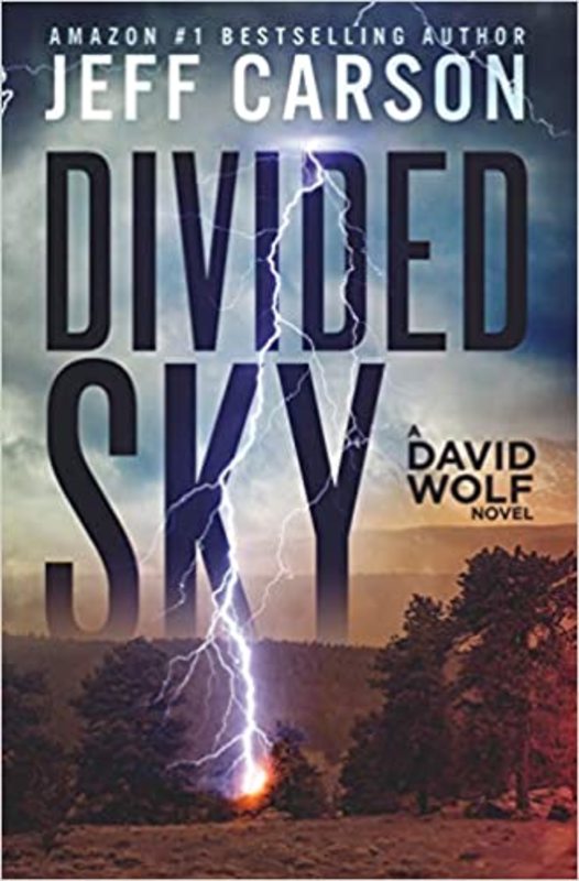 Book cover for "Divided Sky" by Jeff Carson
